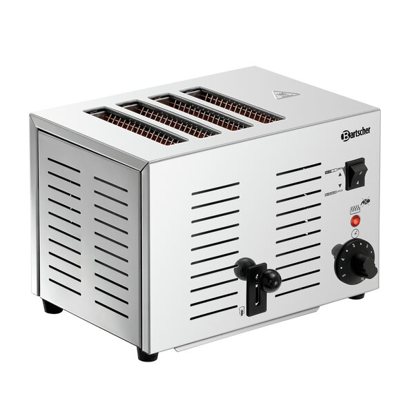 Sleuftoaster | TS40 | 4 Sleuven | 1.8kW | 230V | Timer | Signaaltoon
