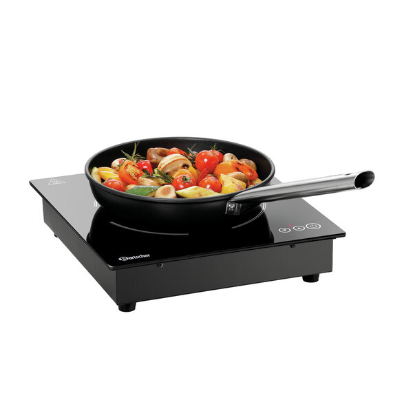 Inductiekookplaat | 201TC | 1 Kookzone | 2000W | 230V | Ø230mm Kookzone | Touchbediening | Inbouw