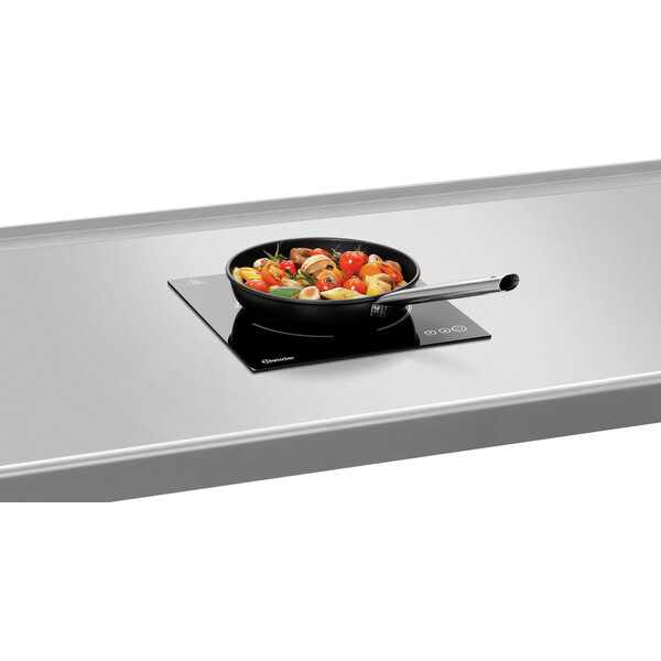 Inductiekookplaat | 201TC | 1 Kookzone | 2000W | 230V | Ø230mm Kookzone | Touchbediening | Inbouw