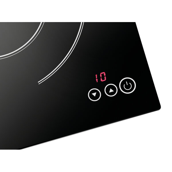 Inductiekookplaat | 201TC | 1 Kookzone | 2000W | 230V | Ø230mm Kookzone | Touchbediening | Inbouw