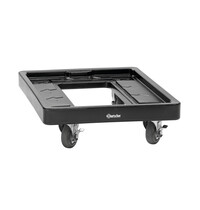 Bartscher Transportwagen | Kunststof | Opstaande Rand | 2 Zwenkwielen Met Rem | 100kg | Stelvlak 490x660mm 