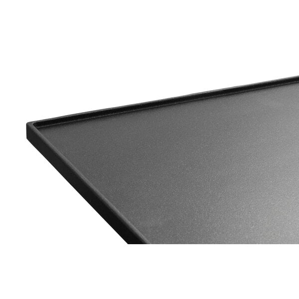 Omkeerbare Grillplaat | Gegoten Aluminium, Gecoat | Glad En Geribbeld | 600x400mm