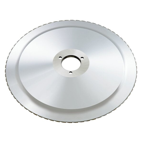 Snijmes | Ø275mm | Voor Worst | Kartelrand | Verchroomd RVS