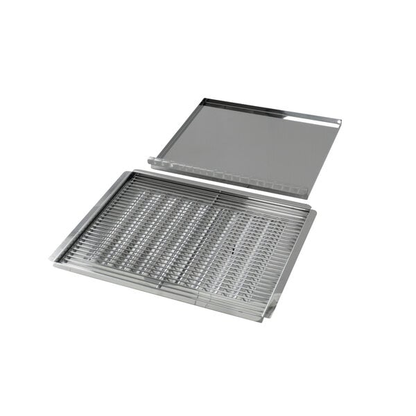 Grillroosterset | TB1100 | Grillrooster Nikkelstaal | Vlamafdekking En Vetopvangbak RVS