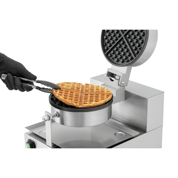Wafelijzer | 1BWR 1750 | 1 Bakunit | Brusselse Wafel Rond Ø175mm | 50-300°C | 1000W, 230V