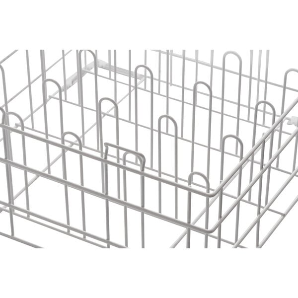 Korf Voor Herbruikbare Bekers | 500x500x235(h)mm | 25 Vakken Van 90x90mm | Geschikt Tot 190mm Hoog | Afneembaar Deksel