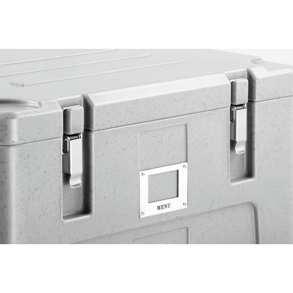 Thermo-transportcontainer | GN110-1 | 25L | 1/1 GN | Onverwarmd | Bovenlader | -40°C Tot +90°C | Dubbelwandig PE | Max. GN-diepte 150mm