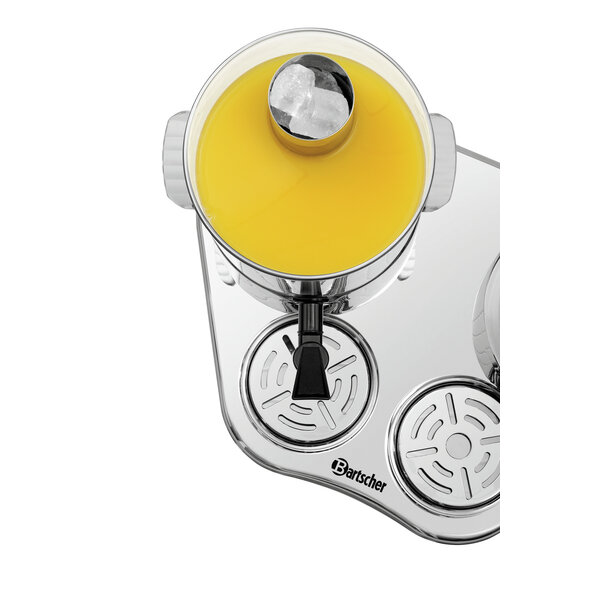 Drankendispenser | DEW5 Duo | 5+5L | IJsbuiskoeling | RVS/Kunststof