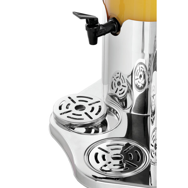 Drankendispenser | DEW5 Duo | 5+5L | IJsbuiskoeling | RVS/Kunststof