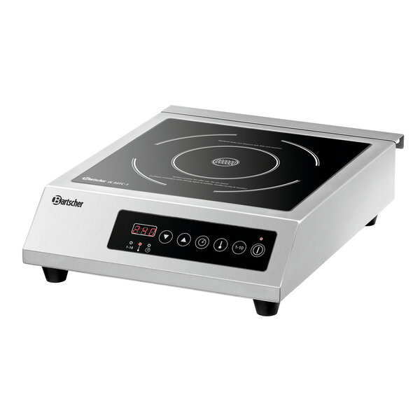 Inductiekookplaat | IK 30TC-1 | 1 Pit | 3kW, 230V | 60-240°C | 10 Vermogensniveaus | Vetfilter