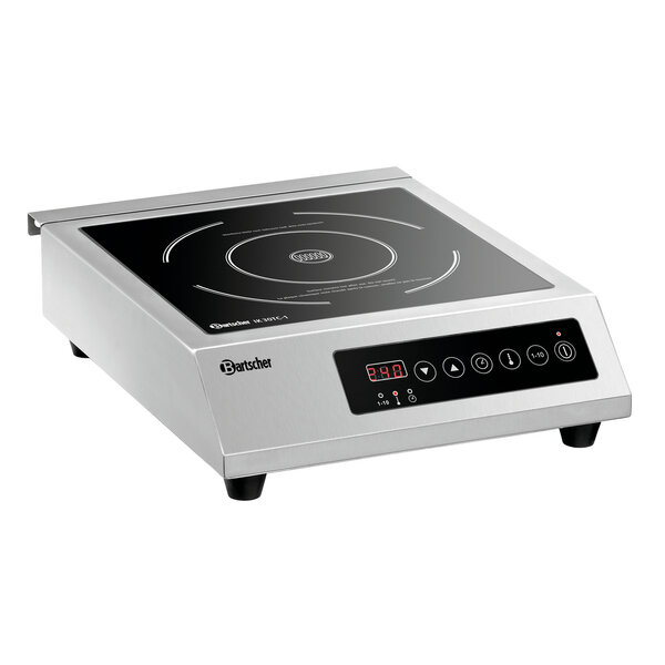 Inductiekookplaat | IK 30TC-1 | 1 Pit | 3kW, 230V | 60-240°C | 10 Vermogensniveaus | Vetfilter