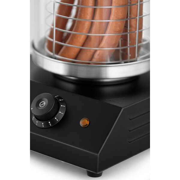 Hotdogkoker | E200-240 S | Glascilinder Ø200x240mm | Watertank 1.25L | 30-100°C | 450W/230V