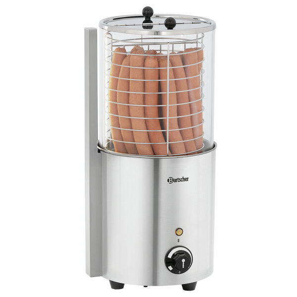 Hotdogkoker | B2000 | 0.7L Watertank | 30-95°C | 700W/230V | LED-Verlichting | Ø200x240(h)mm