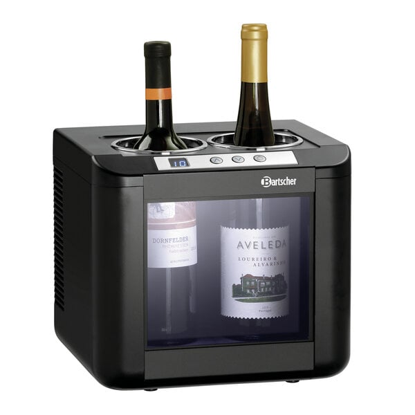Wijnkoeler | 2FL-100 | 2 Flessen | 5-18°C | Thermo-Elektrisch | 50W | 230V | LED-Verlichting