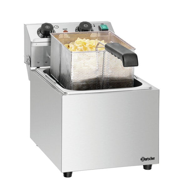 Pastakoker | 8L-EM1 | Elektrisch | 8L | 1 Korf Van 4.9L | Tot 110°C | 3300W | 230V | Tafelmodel