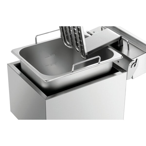 Pastakoker | 8L-EM1 | Elektrisch | 8L | 1 Korf Van 4.9L | Tot 110°C | 3300W | 230V | Tafelmodel