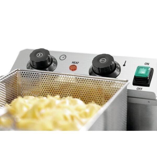 Pastakoker | 8L-EM1 | Elektrisch | 8L | 1 Korf Van 4.9L | Tot 110°C | 3300W | 230V | Tafelmodel