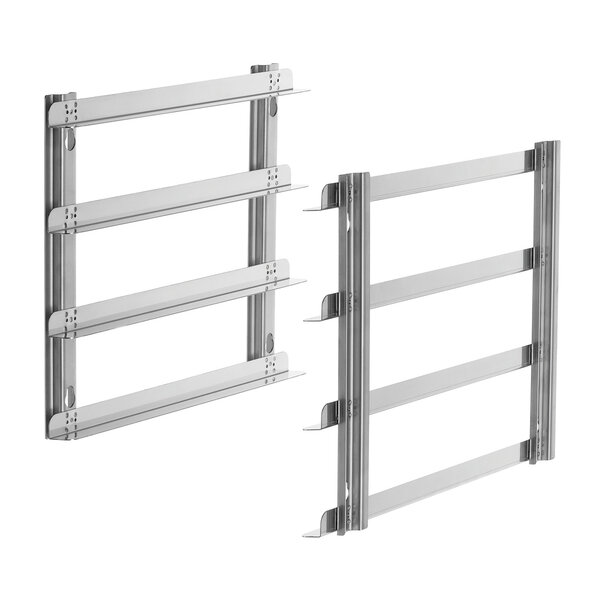 Steunrails | SST2-5110 | Voor Silversteam2 5x1/1 GN | 600x400mm | 4 Roosters | 90mm Afstand | CNS 18/10