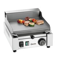 Bartscher Grillplaat | GDP 260E-G | Glad Bakoppervlak 260x230mm | 50-300°C | 1.2kW, 230V