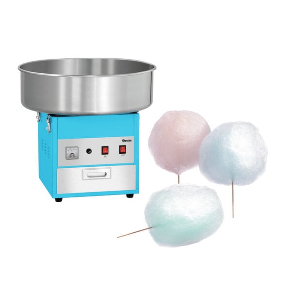 Suikerspinmachine | B5000 | Ø500mm RVS-Kom | 30-60s/Stuk | 1200W/230V | Afneembare Vaatwasmachinebestendige Kom