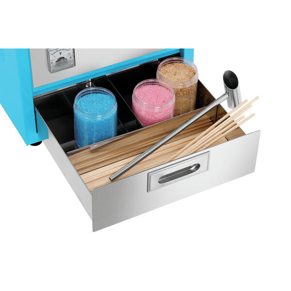 Suikerspinmachine | B5000 | Ø500mm RVS-Kom | 30-60s/Stuk | 1200W/230V | Afneembare Vaatwasmachinebestendige Kom