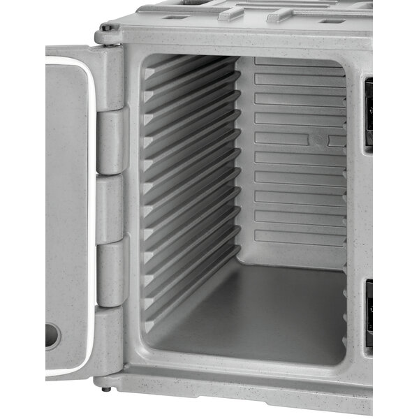 Thermo-transportcontainer | GN110-12 | 90L | 1/1 GN | 12 Roosterposities | Frontlader | Onverwarmd | -40°C Tot +90°C | Dubbelwandig PE