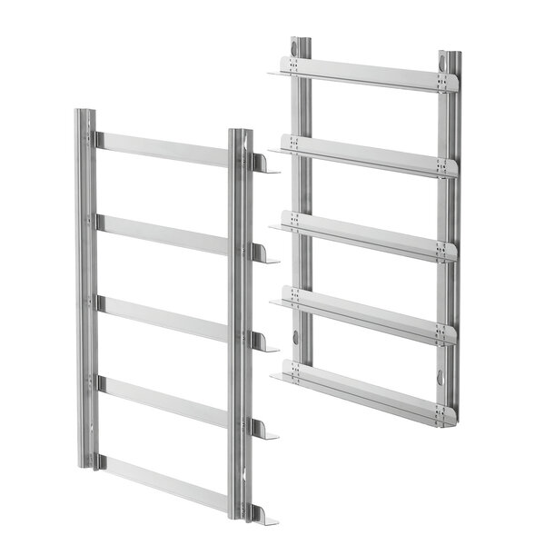 Steunrails | SST7110 | 600x400mm | 5 Niveaus | 100mm Roosterafstand | Voor Combi-Steamer 7x1/1 GN Silversteam | CNS 18/10