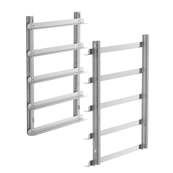 Steunrails | Silversteam2 | Voor Combistomer 7x1/1 GN | 5 Niveaus | 600x400mm | 100mm Tussenruimte | CNS 18/10