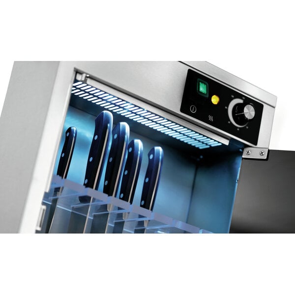 Messensterilisator | 9-330 | UV-Licht | 9 Messen | Max. Meslengte 330mm | Wandmontage | 230V