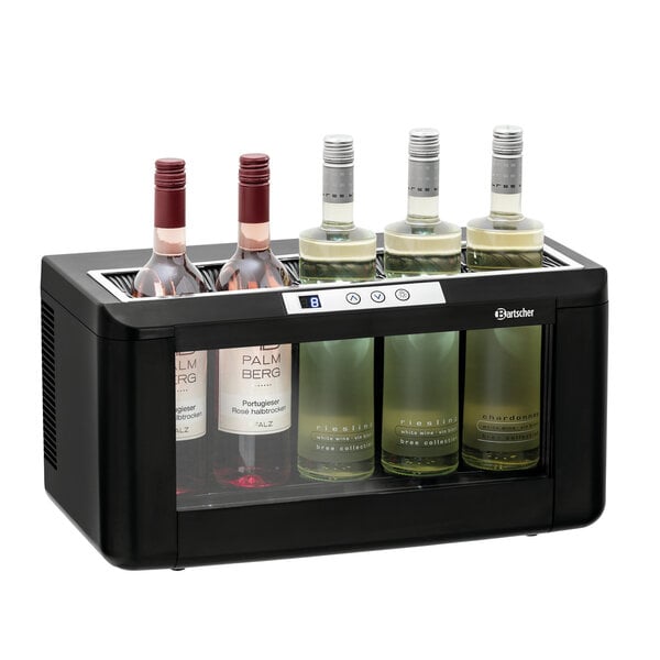 Wijnkoeler | 4FLS-10 | 4-5 Flessen | Thermo-elektrische Koeling | 1 Temperatuurzone | 5-18°C | LED-verlichting