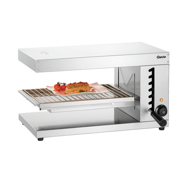 Salamander | 400-1Z-P | 1 Verwarmingszone | In Hoogte Verstelbaar Grillrooster 430x300mm | Stralingsverwarming | 2800W | 230V