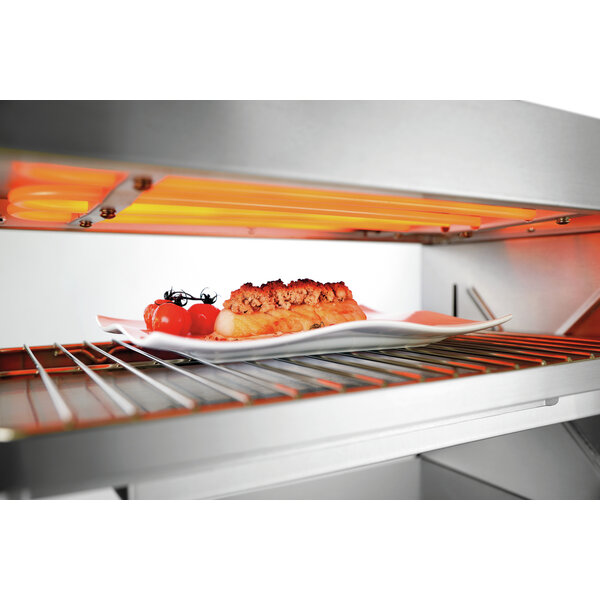 Salamander | 400-1Z-P | 1 Verwarmingszone | In Hoogte Verstelbaar Grillrooster 430x300mm | Stralingsverwarming | 2800W | 230V
