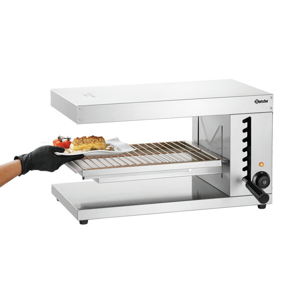 Salamander | 400-1Z-P | 1 Verwarmingszone | In Hoogte Verstelbaar Grillrooster 430x300mm | Stralingsverwarming | 2800W | 230V