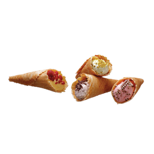Wafelijzer | MDI Cone 2120 | Rond Ø212mm, 1 Bakunit | 50-300°C | 1kW, 230V | Inclusief Wafelhoornvormer