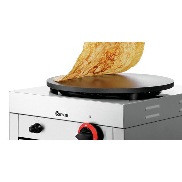 Crêpebakplaat | 1CP400G | Gas | 1 Plaat Ø400mm | 3kW | 150-300°C