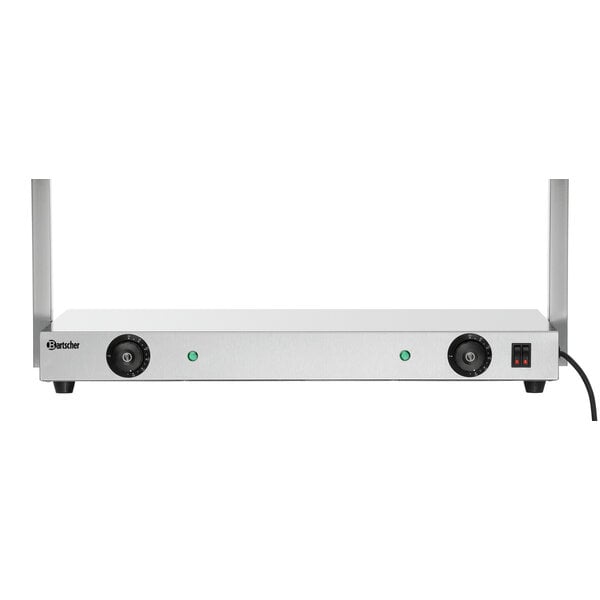 Warmtebrug | I2WL801 | 2x1/1 GN | 2 Afzonderlijk Regelbare Zones | 30-85°C | 0.8kW, 230V | 2 Infraroodlampen | Hoestscherm