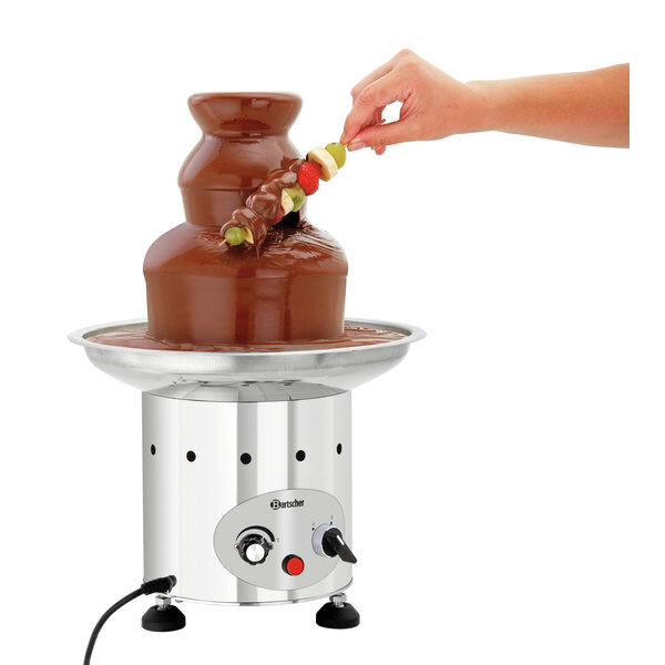 Chocoladefontein | SB 325-1 | Inhoud 2.5kg | Temperatuur Tot 68°C | 325W, 230V | Afneembare Vaatwasmachinebestendige Cascade-elementen