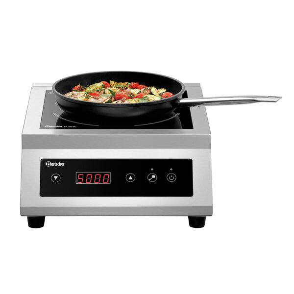 Inductiekookplaat | IK 50TC | 1 Kookzone | 280mm | 10 Vermogensstanden | 5kW, 400V | 330x300mm Kookveld