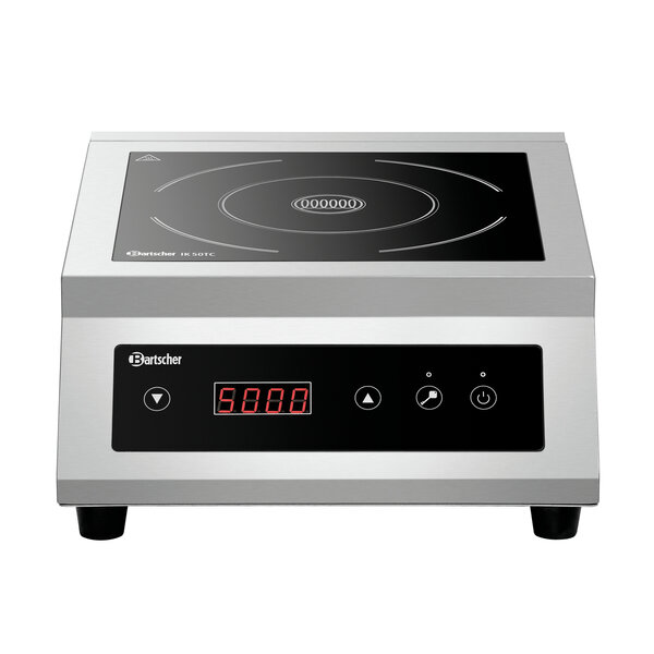Inductiekookplaat | IK 50TC | 1 Kookzone | 280mm | 10 Vermogensstanden | 5kW, 400V | 330x300mm Kookveld