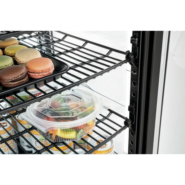 Mini-Koelvitrine | 75L2T | 75L | 2-12°C | Convectie | Toegang Aan Twee Zijden | Zwart | 180W, 230V