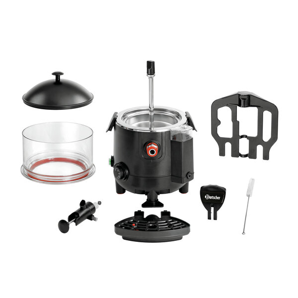 Chocoladedispenser | 5L | 30-85°C | Waterbadverwarming, Roerwerk | 1kW, 230V