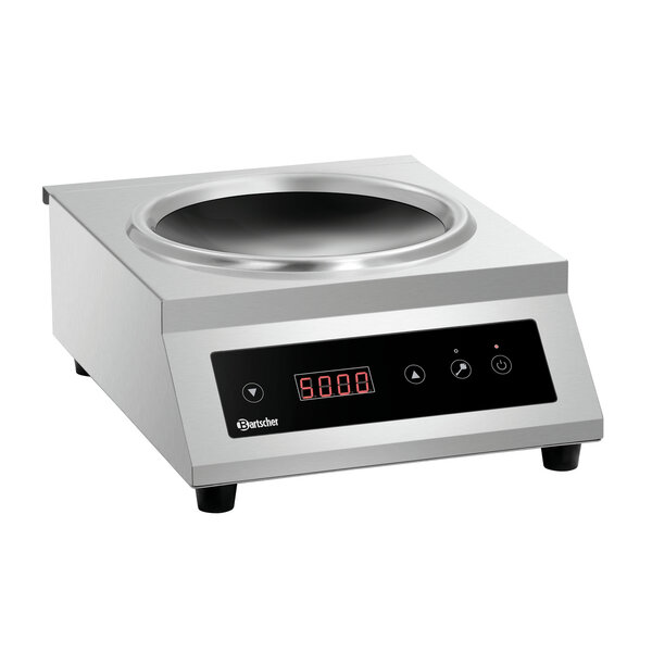 Inductiewok | IW 50 | 5kW | 400V | 10 Vermogensniveaus | Ø280mm