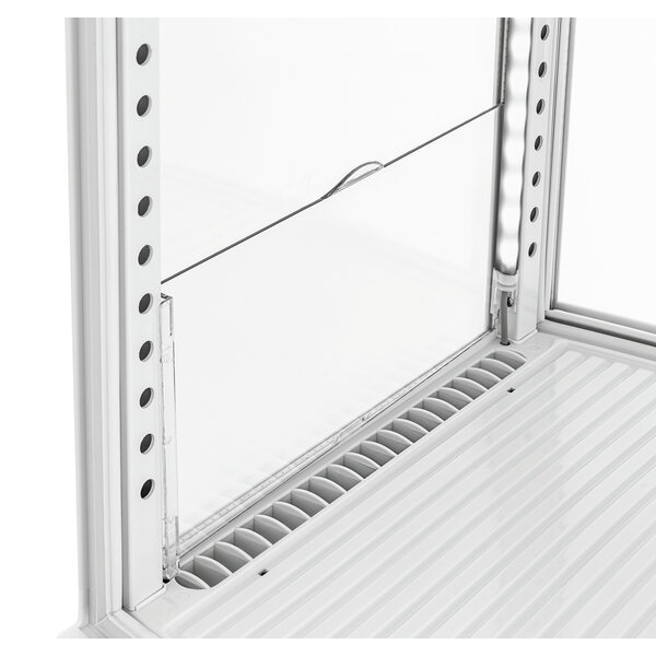 Mini-Koelvitrine | 98L2T | 98L | 2-12°C | Convectiekoeling | 4 Planchetten | Dubbelzijdige Toegang | Wit | Energieklasse B
