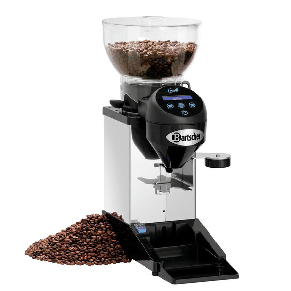 Koffiemolen | Tauro Digital | Schijfmolen | Bonenreservoir 1kg | Dosering 5-12g | 1650rpm | 230V, 275W | Geheugenfunctie Voor 1 Of 2 Koppen