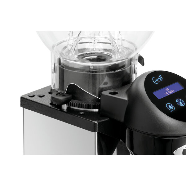 Koffiemolen | Tauro Digital | Schijfmolen | Bonenreservoir 1kg | Dosering 5-12g | 1650rpm | 230V, 275W | Geheugenfunctie Voor 1 Of 2 Koppen