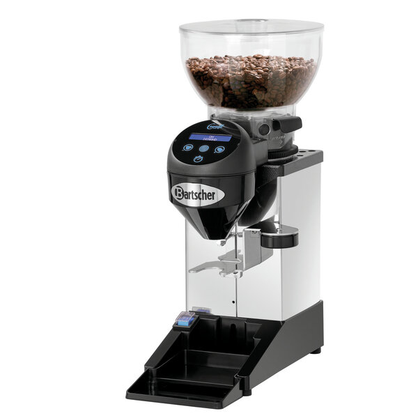 Koffiemolen | Tauro Digital | Schijfmolen | Bonenreservoir 1kg | Dosering 5-12g | 1650rpm | 230V, 275W | Geheugenfunctie Voor 1 Of 2 Koppen