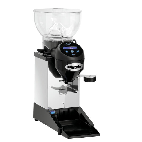 Koffiemolen | Tauro Digital | Schijfmolen | Bonenreservoir 1kg | Dosering 5-12g | 1650rpm | 230V, 275W | Geheugenfunctie Voor 1 Of 2 Koppen