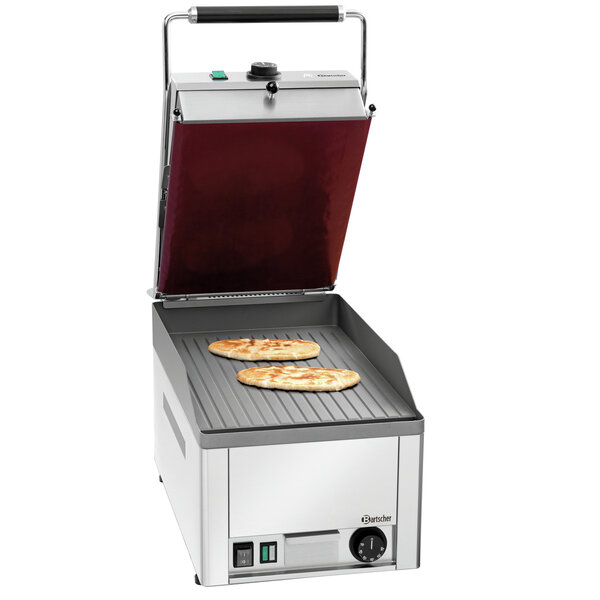 Opzetgrill | GDP 320/650E | Glad Bakoppervlak Met Vervangbare Antiaanbakfolie | 50-220°C | 3kW, 230V | 325x480mm