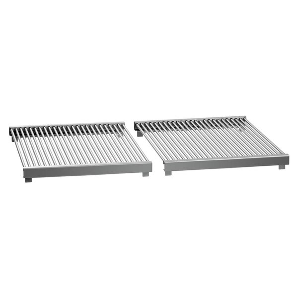 Grillrooster Set | 900 Master | Rond Rooster Voor Vis | 2 Roosters | RVS | 745x505mm