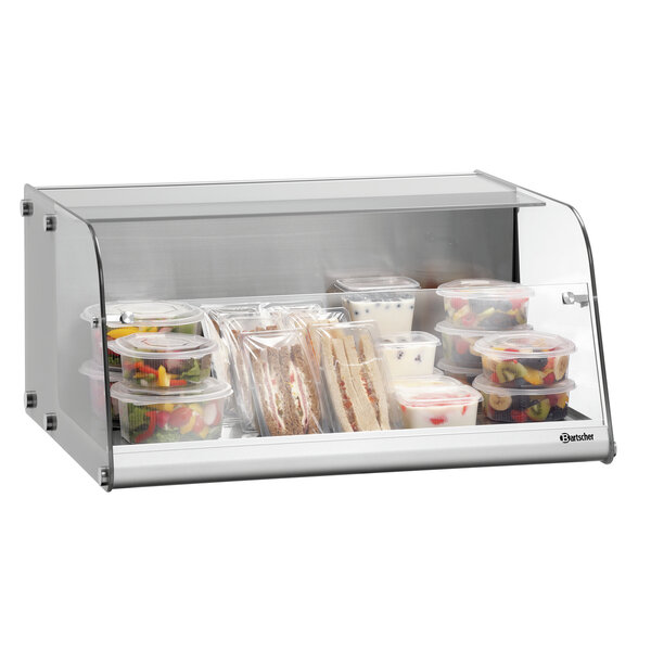 Koelvitrine | 40L-SBO | 40L | Statische Koeling | 2-6°C | 105W, 230V | Energieklasse C | Uitnameopening Voorzijde | Oppervlak 645x300mm